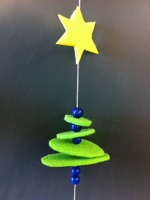 guirlande de sapins